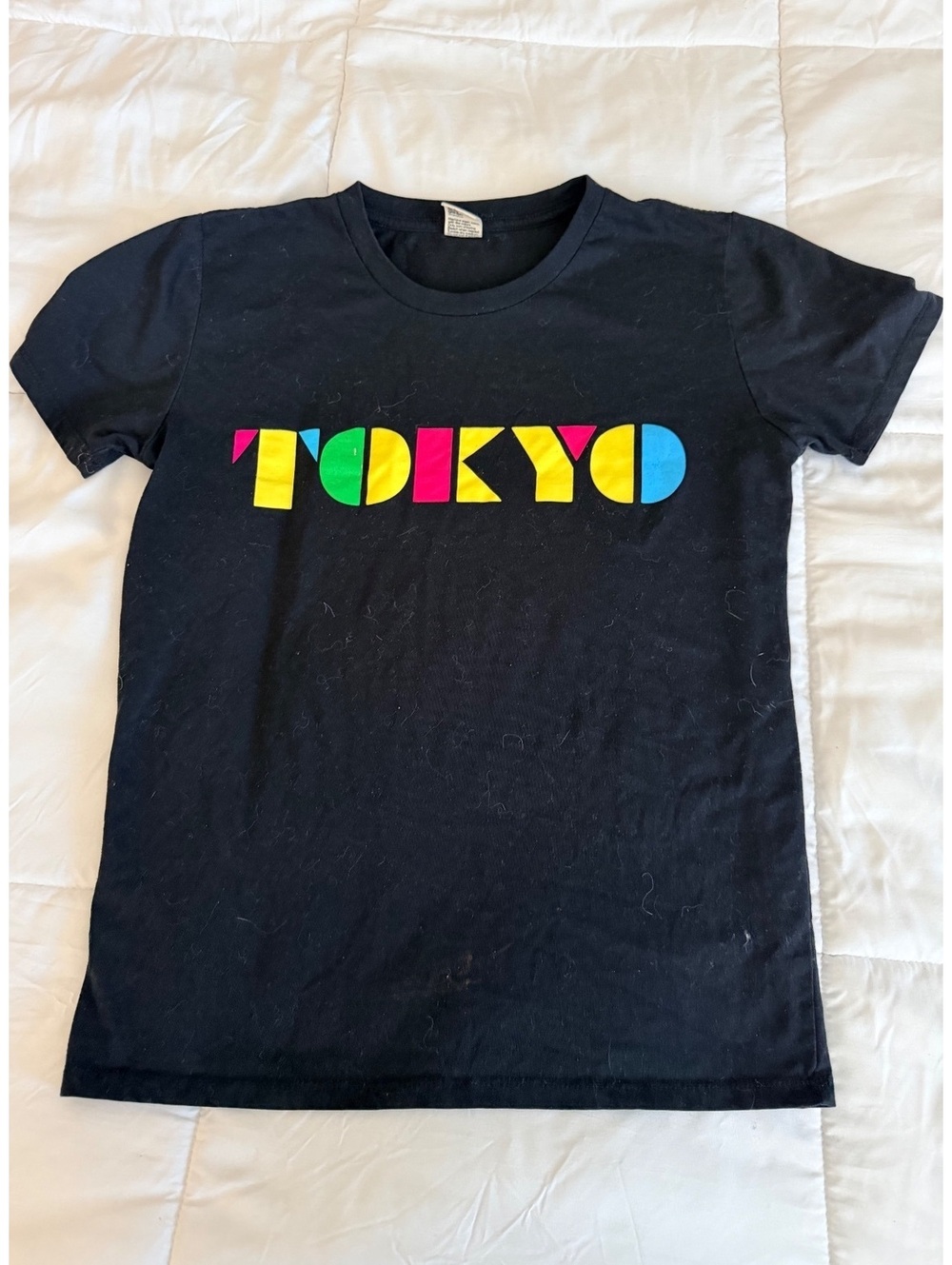Graniph Tokyo Graphic T-Shirt, Black, Size Small